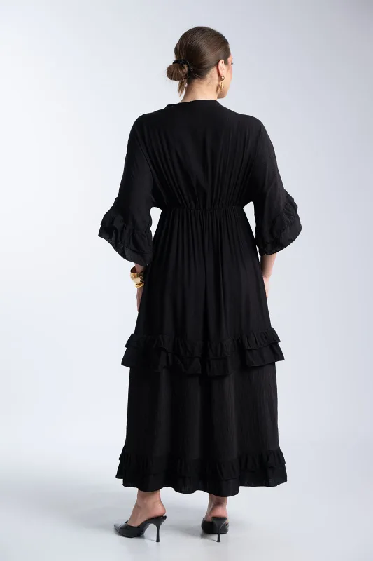 Φόρεμα Maxi Βολάν Ophelia