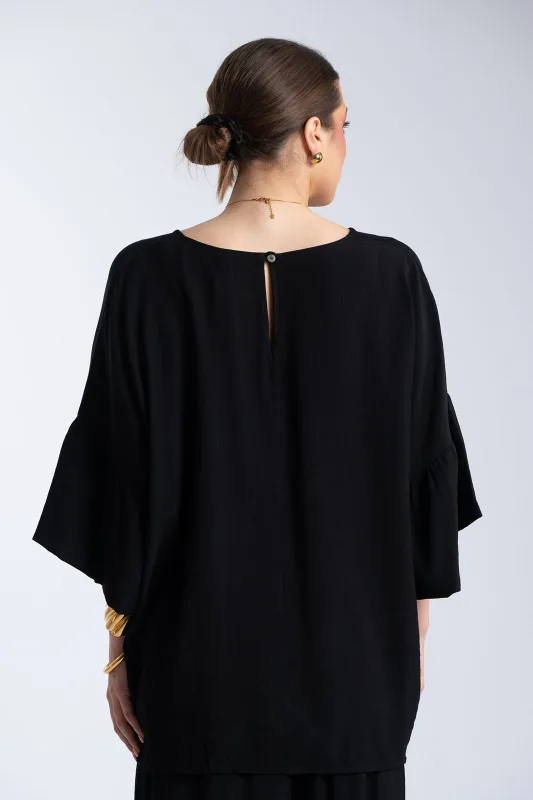 Φόρεμα Maxi Βολάν Ophelia