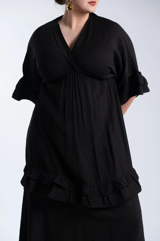 Φόρεμα Maxi Βολάν Ophelia