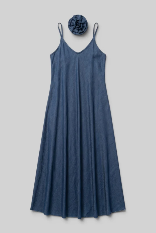 Φόρεμα Maxi Ζώνη Floral
