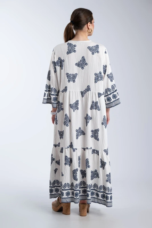 Φόρεμα Με Butterfly Pattern