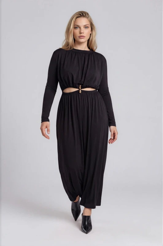 Dress with Side Slits Evelyn 
