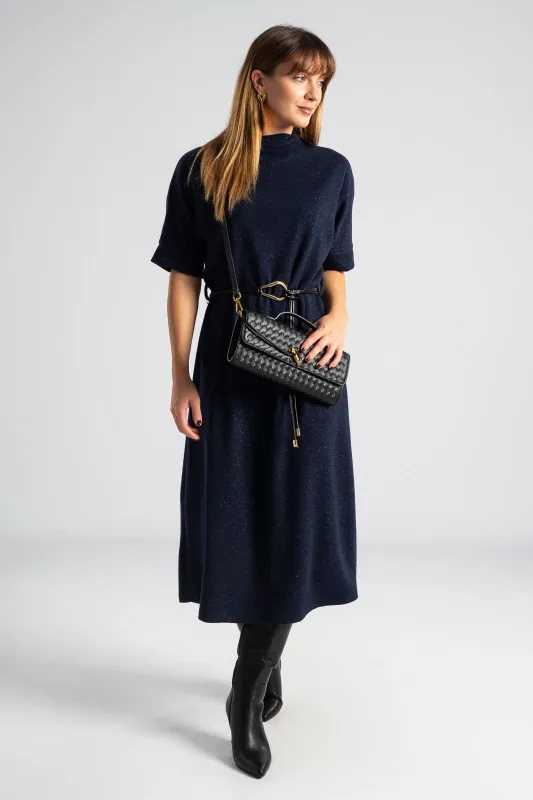 Φόρεμα Μεταλλιζέ Κλωστή