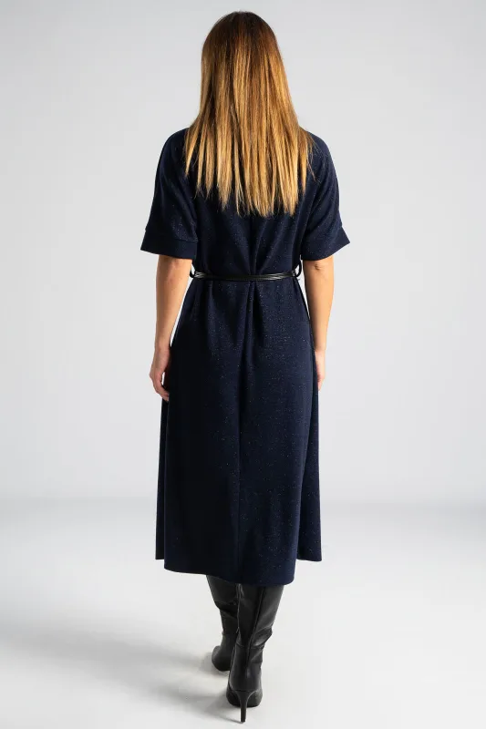 Φόρεμα Μεταλλιζέ Κλωστή