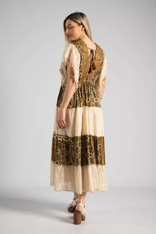 Φόρεμα Μεταξωτό Boho