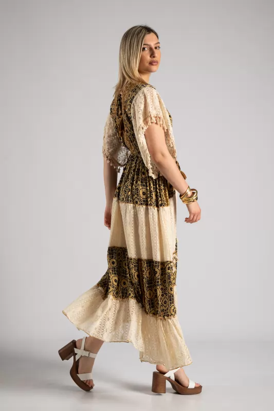 Φόρεμα Μεταξωτό Boho