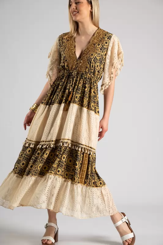 Φόρεμα Μεταξωτό Boho