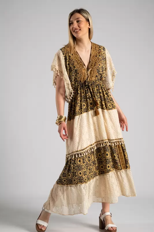 Φόρεμα Μεταξωτό Boho