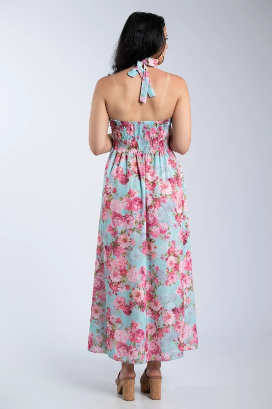 Φόρεμα Midi Floral Σφηγγοφωλιά