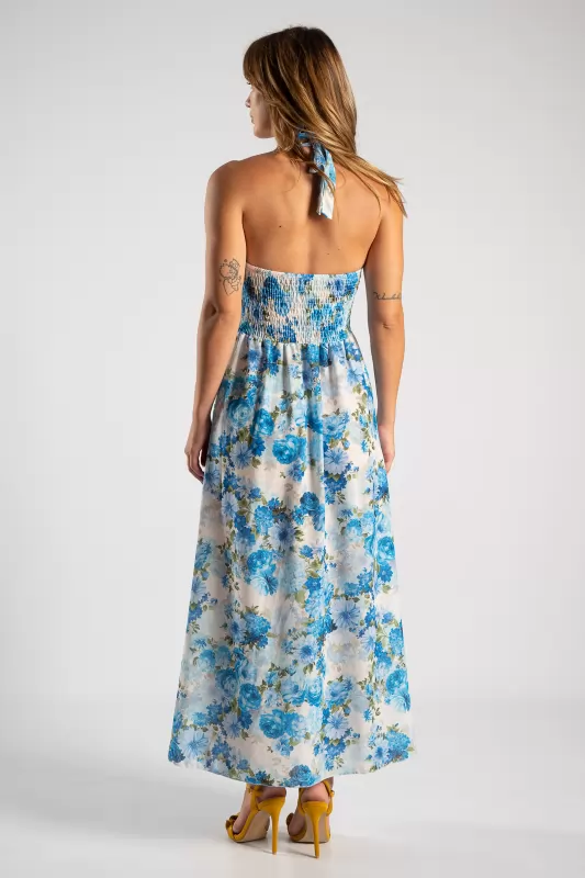 Midi Dress Floral Wasp Nest