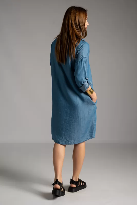 Dress Midi Collar