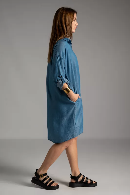 Dress Midi Collar