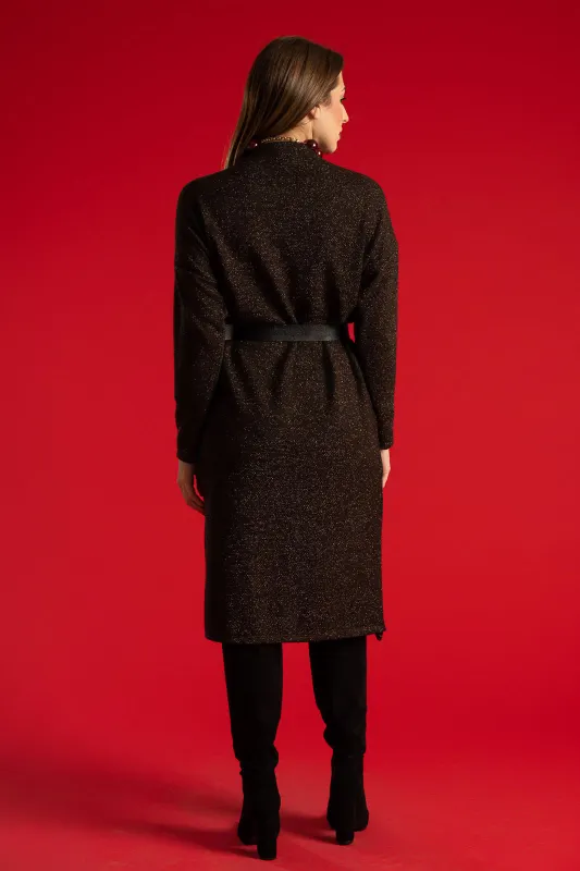 Φόρεμα Midi Lurex Ζώνη