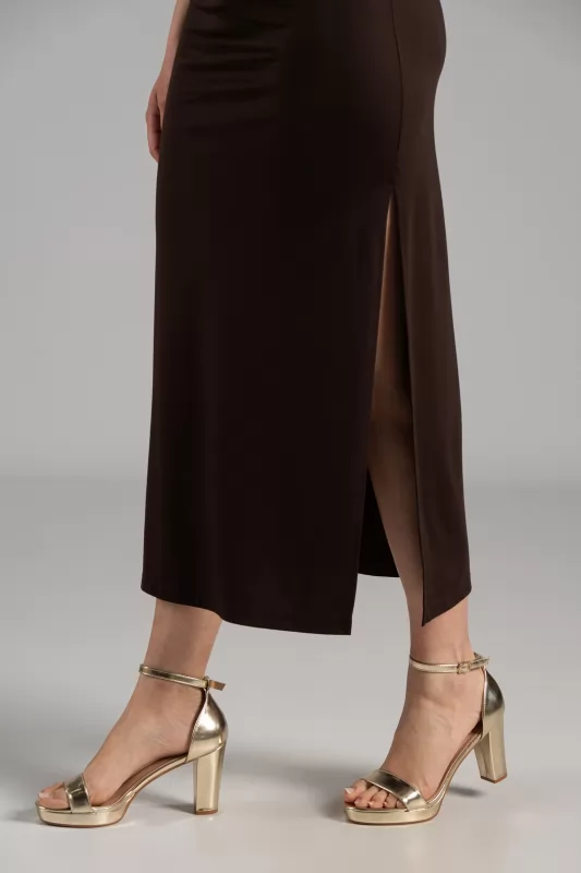 Φόρεμα Midi One-Shoulder