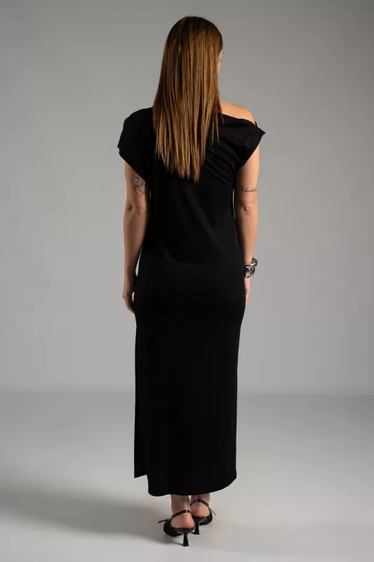 Φόρεμα Midi One-Shoulder