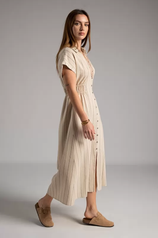 Dress Midi Stripes