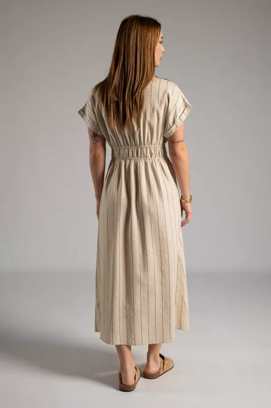 Dress Midi Stripes