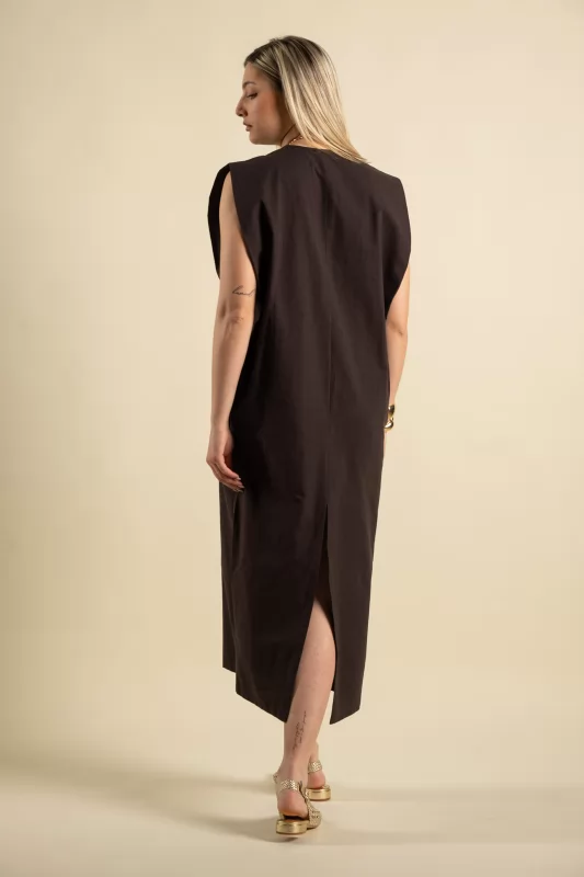 Φόρεμα Midi Structured Sleeve