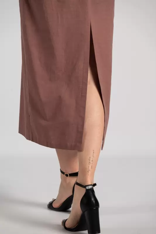 Φόρεμα Midi Structured Sleeve