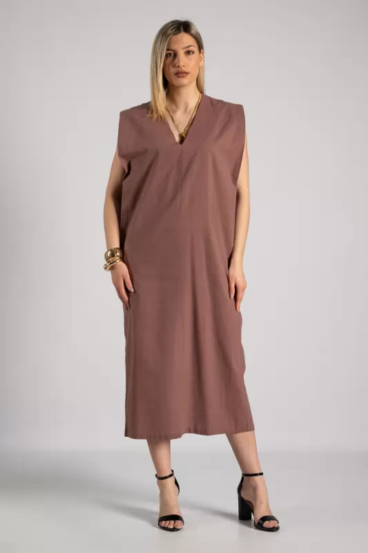 Φόρεμα Midi Structured Sleeve