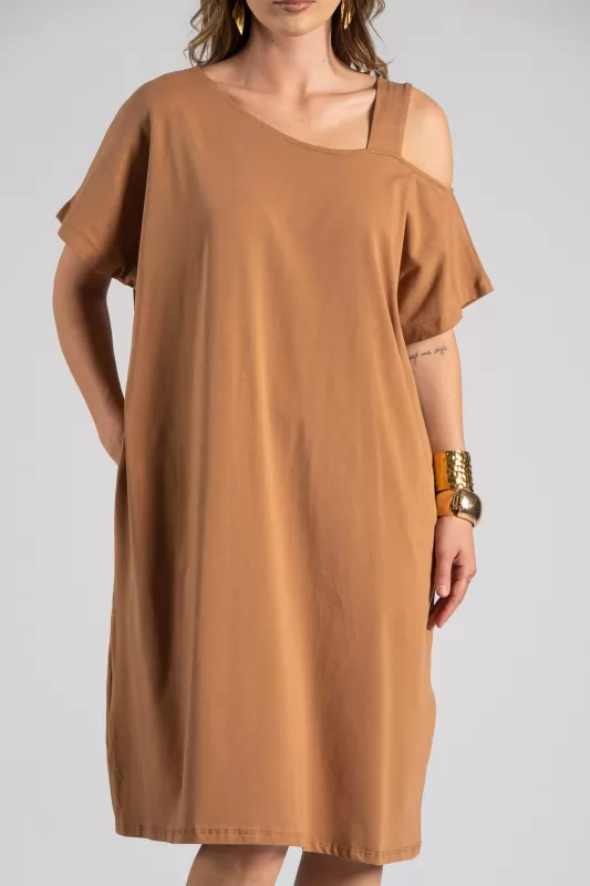 Dress Midi Cotton Strap