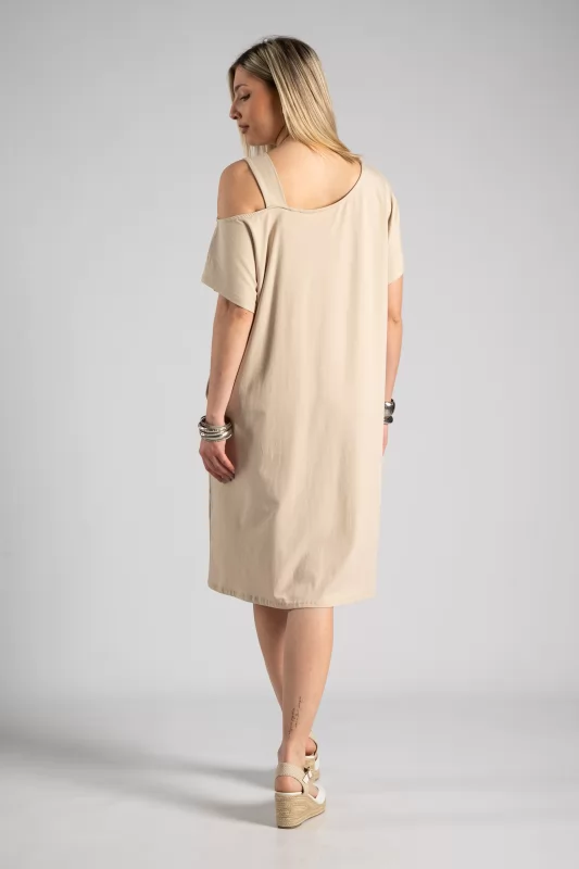 Dress Midi Cotton Strap