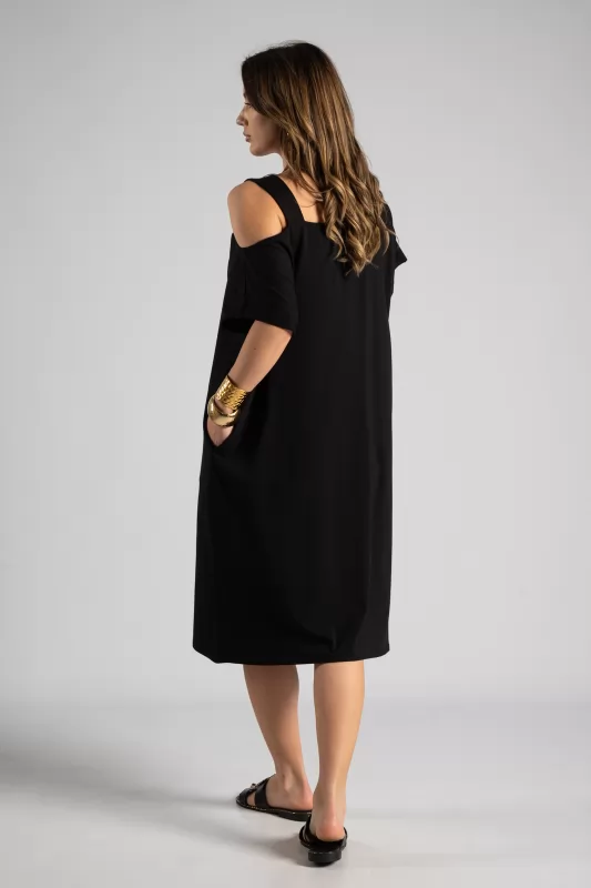 Dress Midi Cotton Strap
