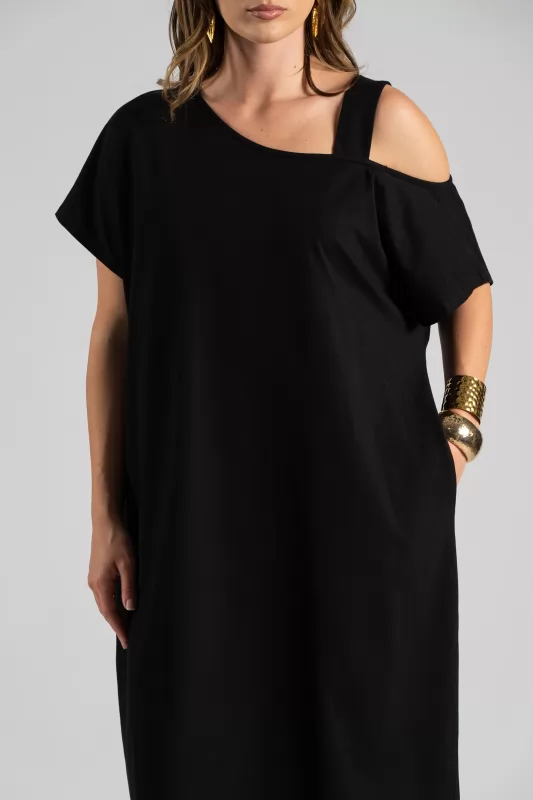 Dress Midi Cotton Strap