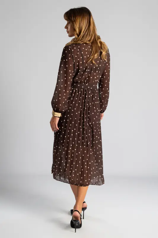 Dress Midi Belt Dot