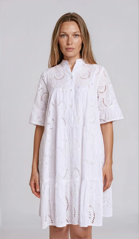 Φόρεμα Mini Cotton Broderie