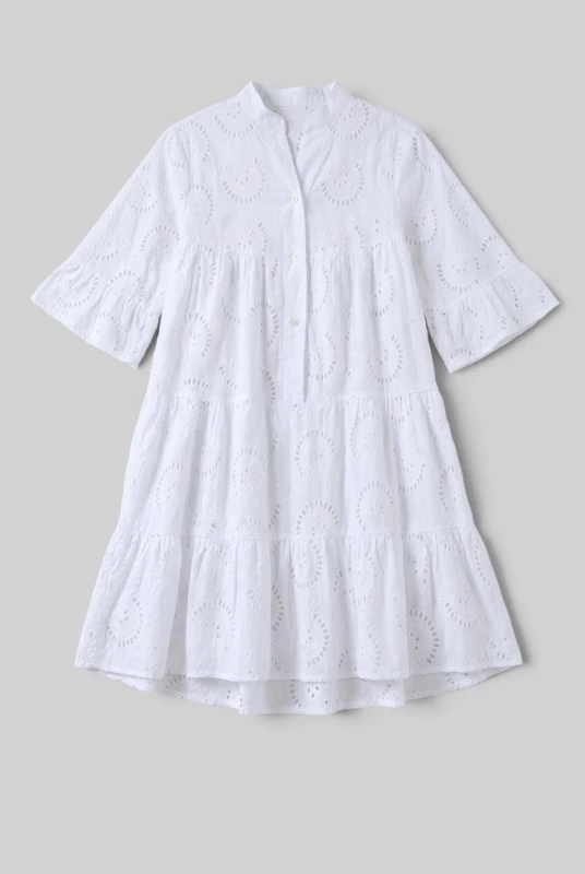 Φόρεμα Mini Cotton Broderie