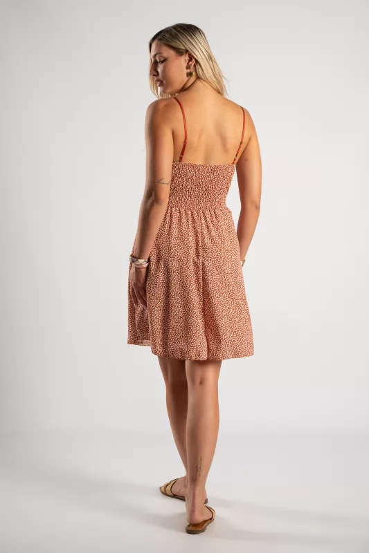 Φόρεμα Mini Floral  Τιράντα