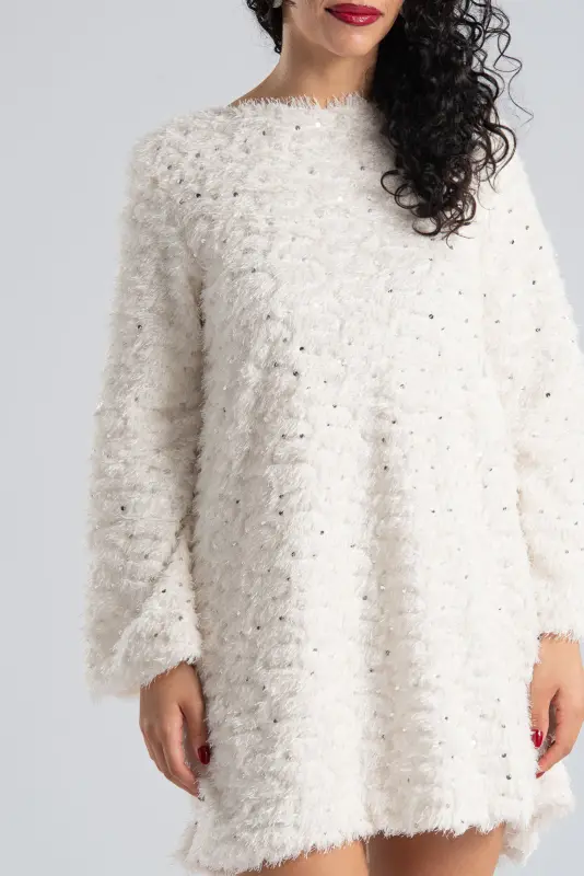 Mini Sequin Bow Dress