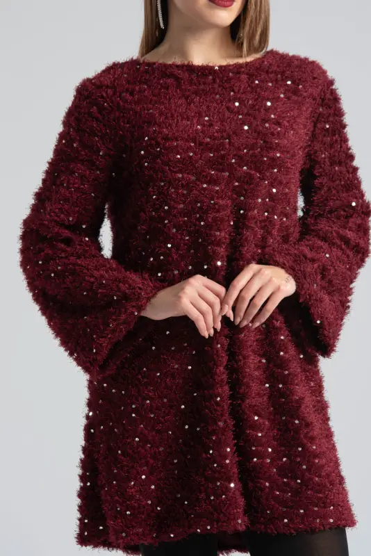 Mini Sequin Bow Dress