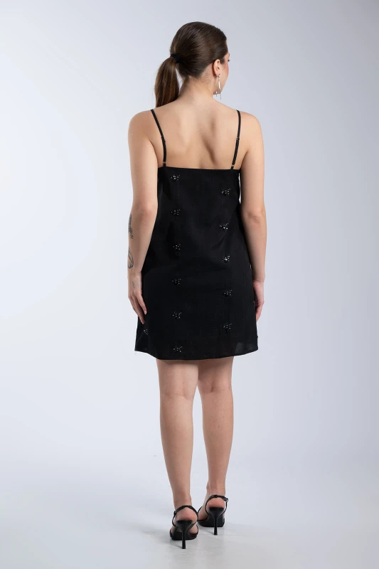 Mini Dress Rhinestones 
