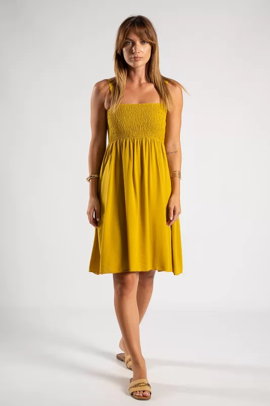Dress Mini Strap Wasp Nest 