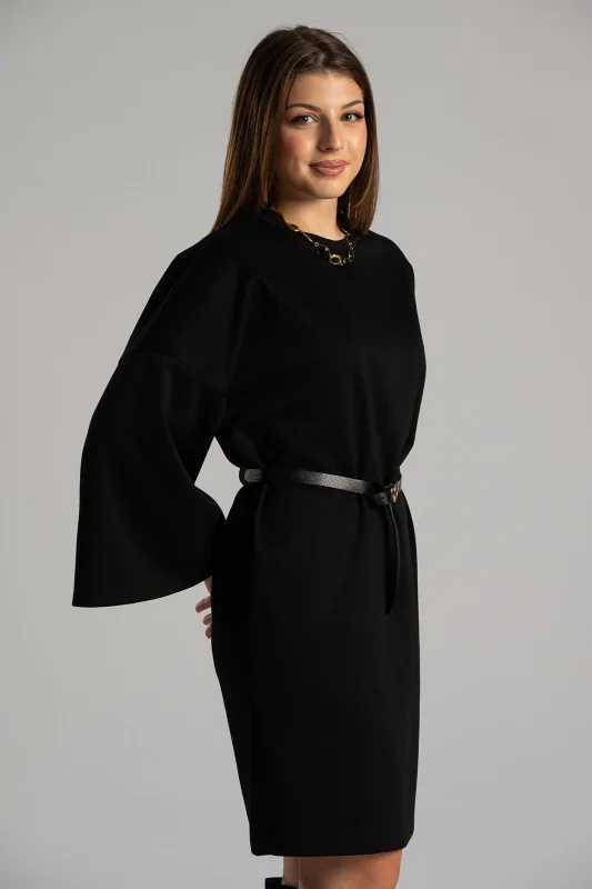 Φόρεμα Μονόχρωμο Ζώνη