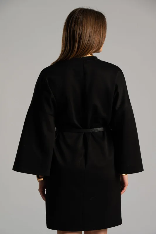 Φόρεμα Μονόχρωμο Ζώνη