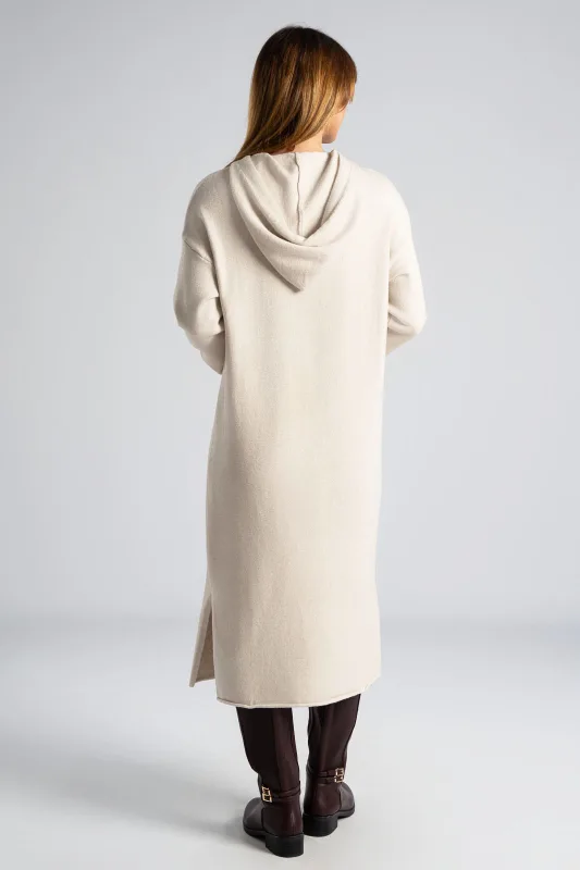 Φόρεμα Νημάτινο Κουκούλα