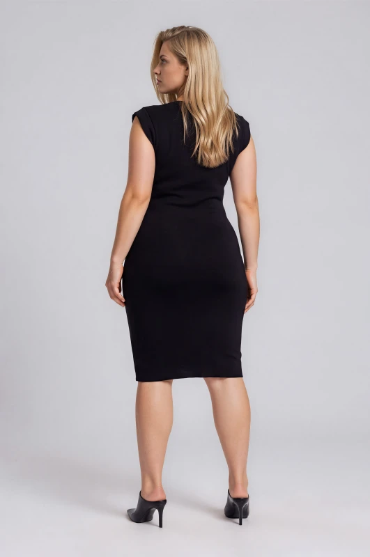 Dress Knitted With Decorative Element