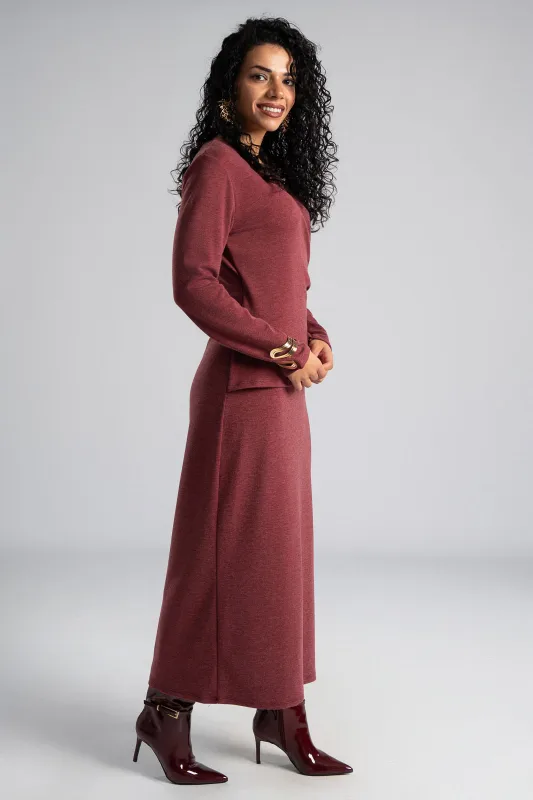 Φόρεμα Νημάτινο Μεταλλικό Στοιχείο