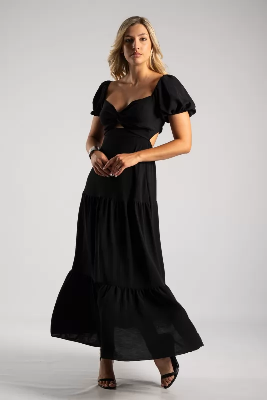 Φόρεμα Off-Shoulder Άνοιγμα