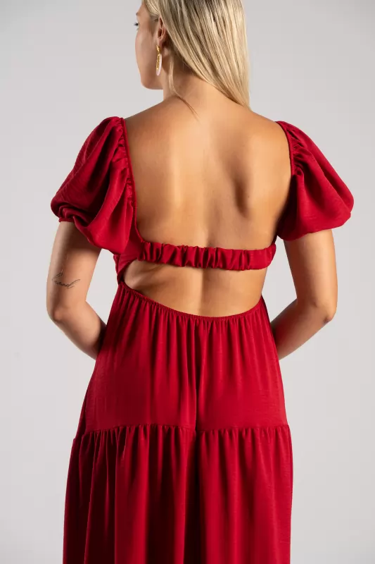 Φόρεμα Off-Shoulder Άνοιγμα