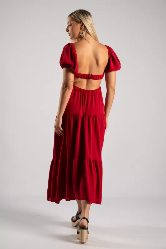 Φόρεμα Off-Shoulder Άνοιγμα