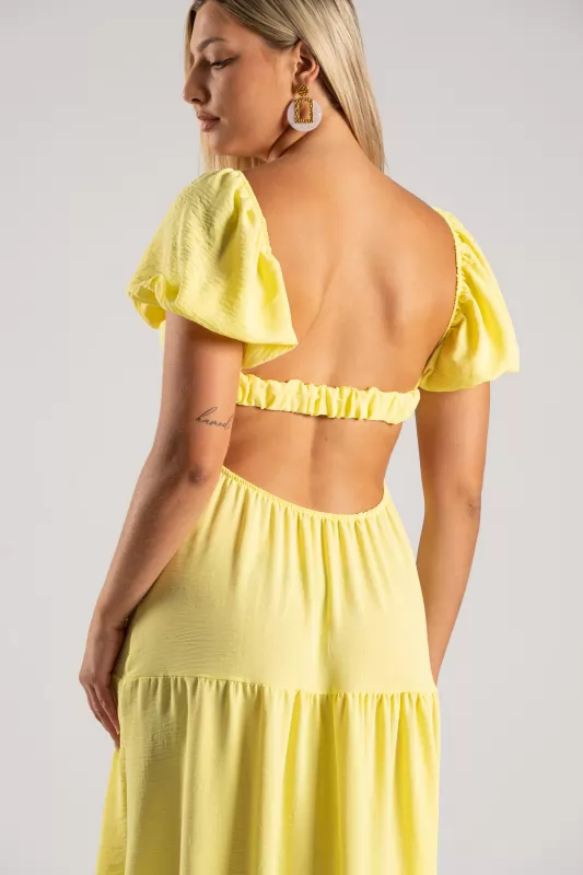 Φόρεμα Off-Shoulder Άνοιγμα