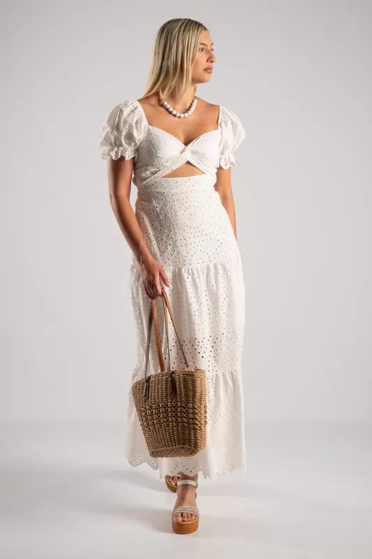 Dress Off-Shoulder Opening Kippur 