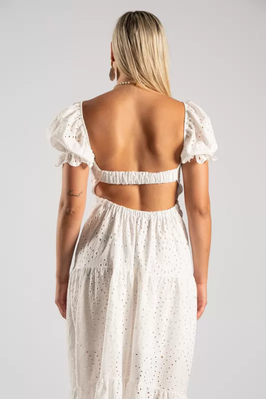 Dress Off-Shoulder Opening Kippur 