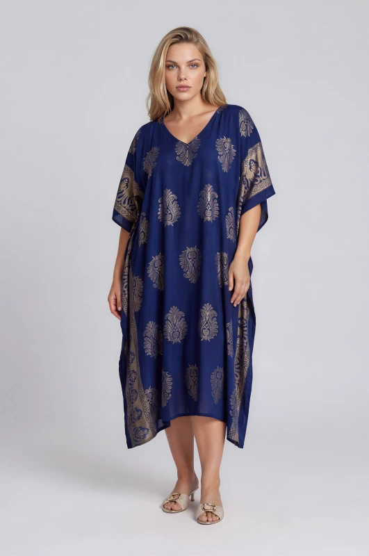 Dress Oversized Embroidered 