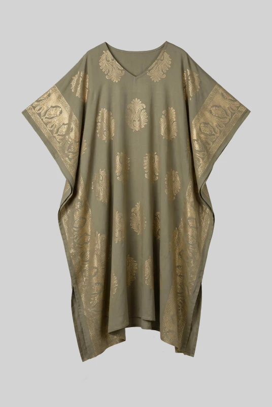 Dress Oversized Embroidered 