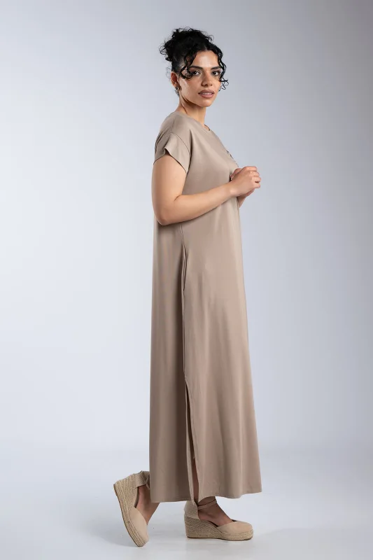 Φόρεμα Παγιέτες Leopard Τσέπη